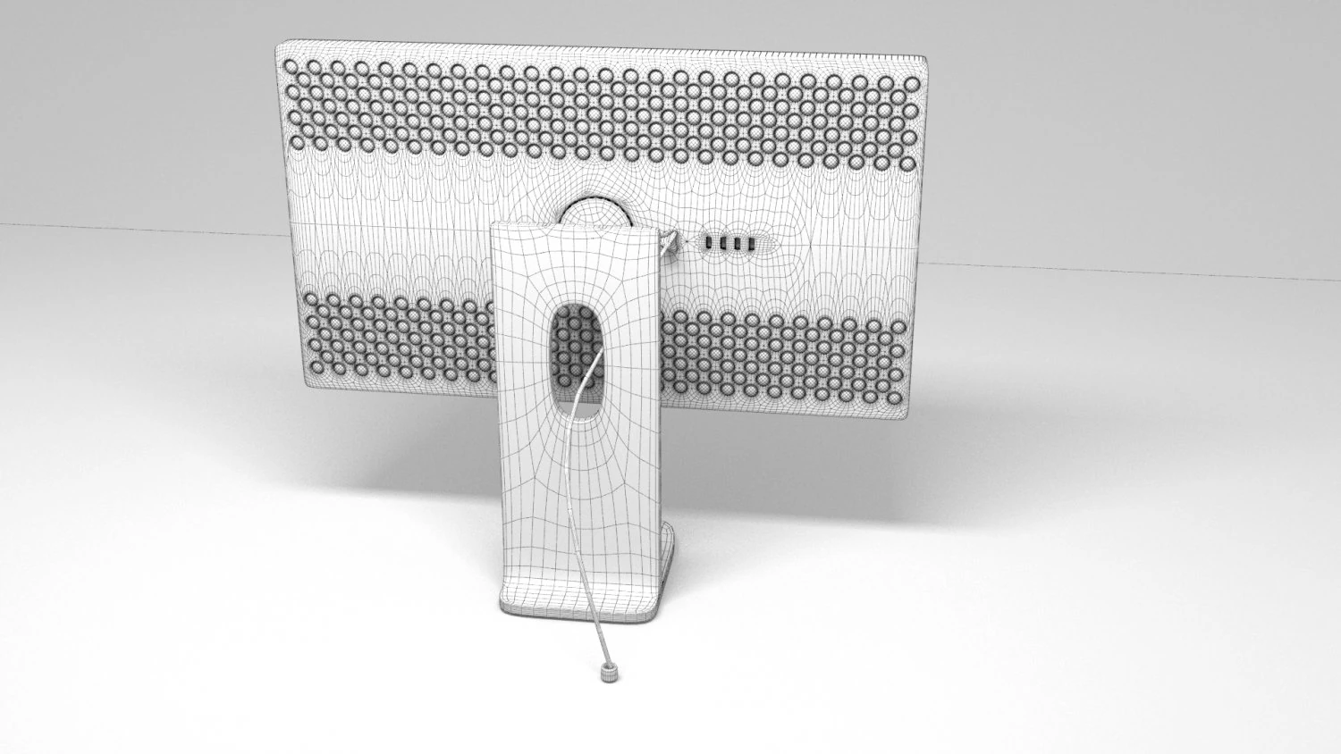 apple pro display xdr display middlepoly 3D Model .c4d .max .obj .3ds .fbx .stl .blend 