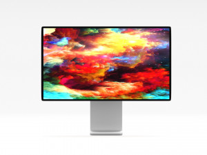 apple pro display xdr display middlepoly 3D 模型