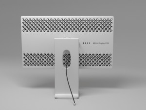 apple pro display xdr display middlepoly 3D 模型