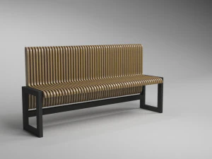 design bench transformer vr - ar - low-poly 3D Model