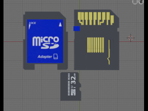 sd card 3D Model