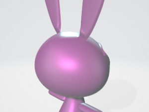 cute rabbit 3Dモデル