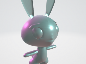 cute rabbit 3Dモデル