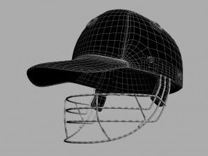 cricket helmet 3D Model