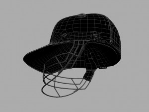 cricket helmet 3Dモデル
