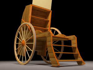 snake oil cart 3D Model