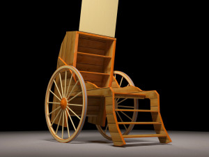snake oil cart 3D Model