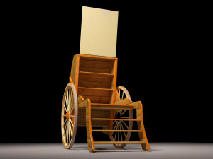 snake oil cart 3D Model