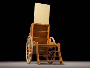 snake oil cart 3D Model