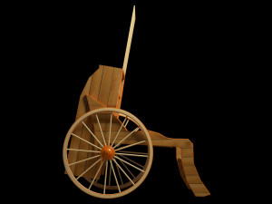 snake oil cart 3D Model