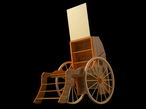 snake oil cart 3D Model