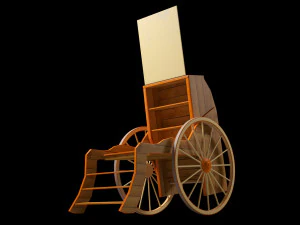 snake oil cart 3D Model