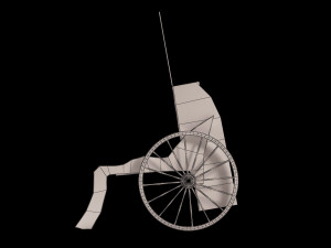 snake oil cart 3D Model