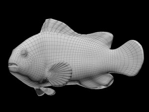 clownfishlowpolyversion 3D Model