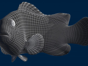 clownfishlowpolyversion 3D Model