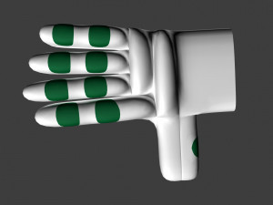 cricket glove 3Dモデル