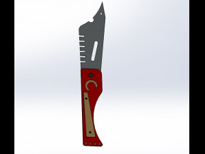 the knife 3D Print Model