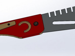 the knife 3D Print Model