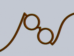 n letter logo and key chain 3D Принт Модель