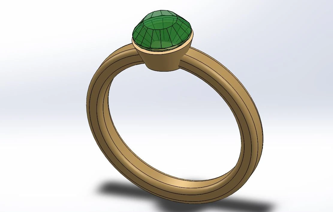 diamond ring 3D Model .c4d .max .obj .3ds .fbx .stl .blend 