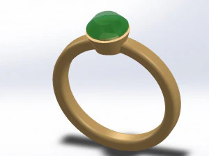 diamond ring 3D Model