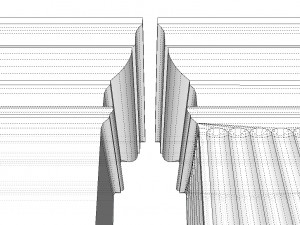 classical tuscan columns and pillars low-poly 3D Model