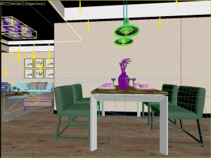 interior living room Modèle 3D
