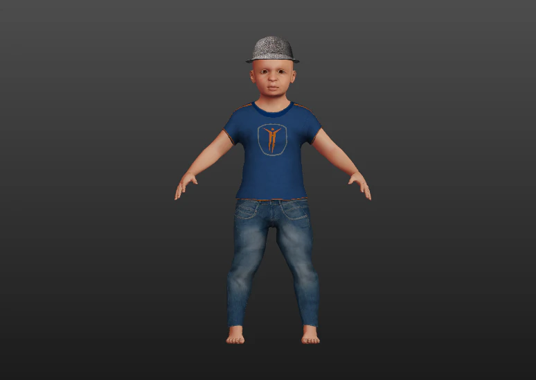 human1-jack 3D Model .c4d .max .obj .3ds .fbx .stl .blend 