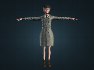 human3-roze 3D 모델