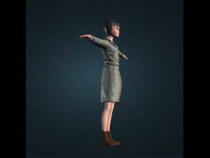 human3-roze 3D Model