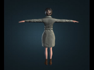 human3-roze 3D Model