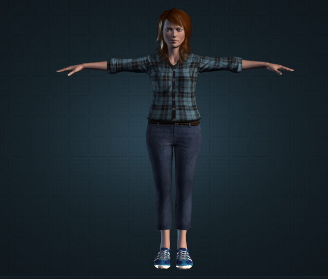 human-lora Model 3D .c4d .max .obj .3ds .fbx .stl .blend 