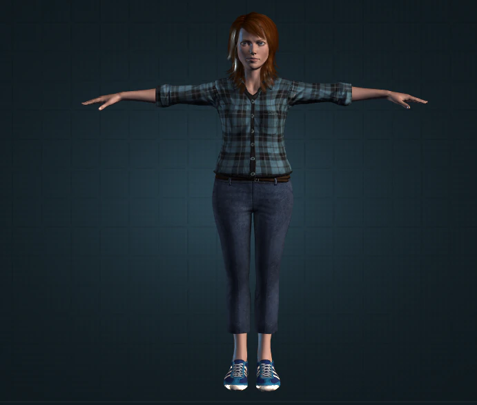 human-lora 3D Model .c4d .max .obj .3ds .fbx .stl .blend 
