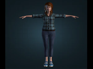 lora-humana Modelo 3D