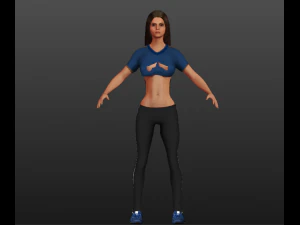 human-jenifer 3D 模型
