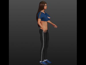 human-jenifer Modèle 3D