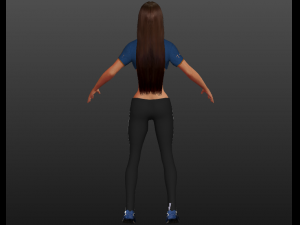 human-jenifer Modèle 3D