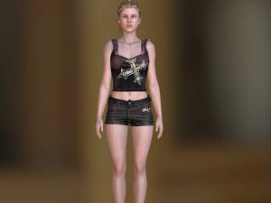 ana-humana Modelo 3D