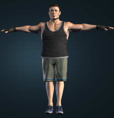 human-antony Modelo 3D .c4d .max .obj .3ds .fbx .stl .blend 