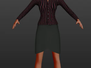 human-anne 3D Model
