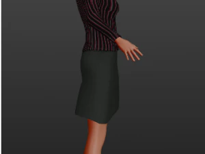 human-anne 3D Model