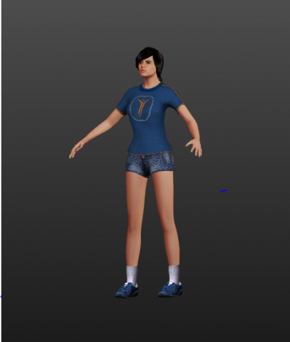 human-lia 3D Model .c4d .max .obj .3ds .fbx .stl .blend 