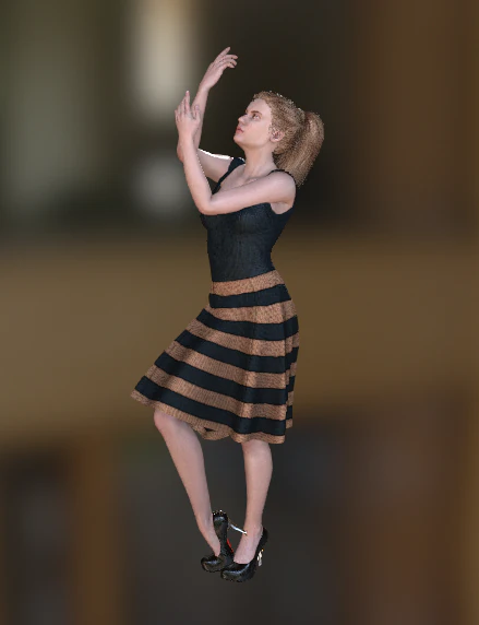 human-katy 3D Model .c4d .max .obj .3ds .fbx .stl .blend
