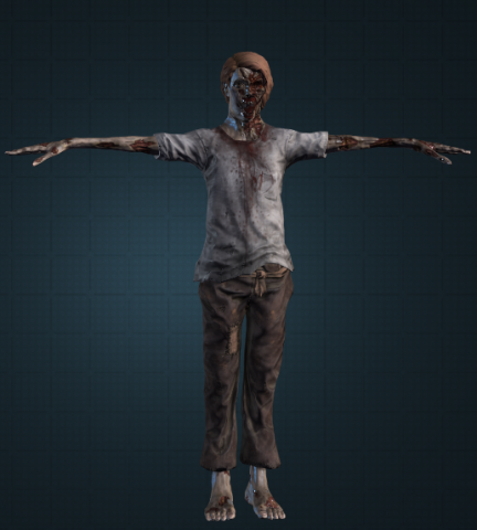 human-james 3D Model .c4d .max .obj .3ds .fbx .stl .blend 