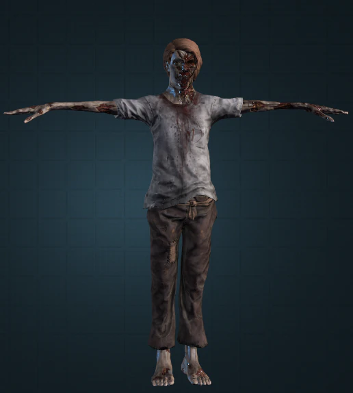 human-james 3D Model .c4d .max .obj .3ds .fbx .stl .blend 