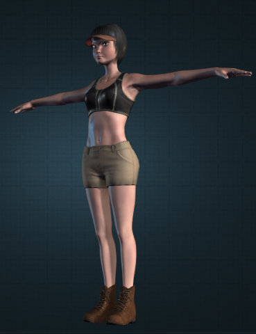 human-lena Modelo 3D .c4d .max .obj .3ds .fbx .stl .blend 