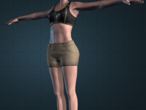 human-lena 3D Model