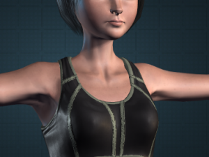 human-lena Modelo 3D