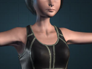 human-lena 3D Model