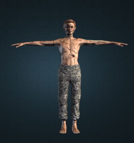human-janatan 3D 模型 .c4d .max .obj .3ds .fbx .stl .blend